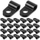 thumbnail image 4 of 200 clips para luces de cuerda de 5 mm para cable Ethernet. Clip de montaje para luces de cuerda., 4 of 6