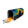 thumbnail image 5 of Yiaed Abstract Starry Sky Print Mailbox Covers, Magnetic Mailbox Cover, Mail Box Covers for Garden Outdoor Decor Box Covers-21x18 in, 5 of 8