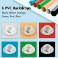 thumbnail image 3 of Photography Lamp,Usb Powered With 5500k Dimmable Usb Softbox 5500k Dimmable Studio Box Softbox Box Softbox 5500k Color Led Panel 30 * Dimmable Usb Powered Tent Studio Box With 6pcs Color Qisuo, 3 of 5