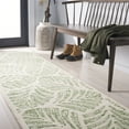 thumbnail image 2 of SAFAVIEH Martha Stewart Jardin Delice Floral Runner Rug, Ivory/Green, 2'3" x 8', 2 of 11