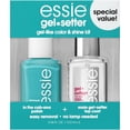 thumbnail image 1 of Set de esmaltes de uñas Essie Gel Setter Longwear & Shine, 1 of 4