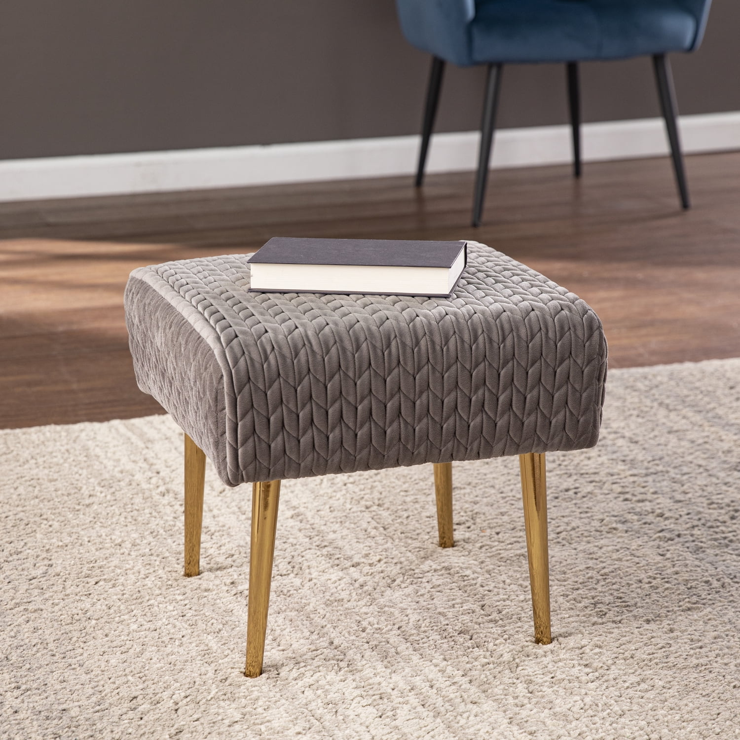 希少　Safavieh Palmer Ottoman　オットマン　グレー 希少 Safavieh Palmer Ottoman オットマン グレー SAFAVIEH Palmer