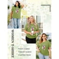thumbnail image 6 of Chulianyouhuo Faith Women Plus Shirt Graphic Christian Casual Vintage Tshirt Short Sleeve Summer Oversized Tee Tops, 6 of 7