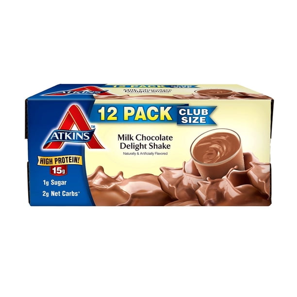 Atkins Advantage Milk Chocolate Delight Shake (11 fl. oz., 12 ct