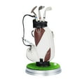 thumbnail image 4 of GARENDE Golf Bag Pen Holder Desk Gadgets Birthday Gifts Pencil Holder Golf Club Pens brown, 4 of 9