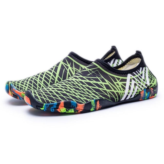 Piscina de Mujer Calcetines de Playa Adecuado para Playa de Arena Senderismo Verde negruzco BLESIY Unisex Beach Swim Shoes