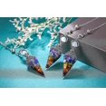 thumbnail image 2 of Chakra Pendule Hexagonale Reiki Mst Pendule de Sourcils pour Divinat Épilation Wicca, 2 of 5