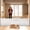 White, variant on Retractable Baby Gate, TULILLO 42in Tall Baby Safety Gate, 150" Wide Baby Gate Dog Gate for Stair, Doorway, Auto-Lock,White
