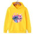 thumbnail image 5 of Sudadera con capucha con estampado kawaii de Disney Stitch para niños de 3 a 14 años, ropa de calle informal para niños y niñas, sudadera deportiva para niños, 5 of 5