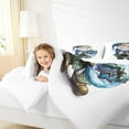 thumbnail image 4 of jejeloiu Cartoon Gnome Full Size Comforter Sets,Merry Christmas Bedding Comforter Set,Xmas Berry Leaves Bedding Sets For Boys Girls,Luxury Bedroom Decor,3-Piece, 4 of 8