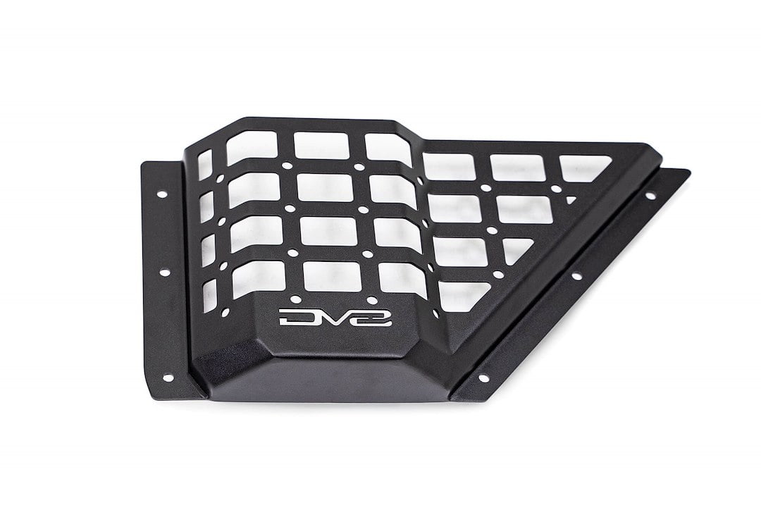 DV8 Offroad Front Door Pocket Molle Panels for 2021+ Ford Bronco 6th Gen | Driver & Passenger Side Pair | Increased Capacity of Door Pockets | Compatible with Molle Accessories