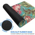 thumbnail image 6 of Long Mouse Pads for Desk,Pioneer Flower Floral Print Pattern Desk Mats on Top Of Desks, Desk Mouse Pad Extra Large with 3mm Non-Slip Base and Stitched Edge for Gaming,Office,Work,Home 31.5"x11.8", 6 of 6