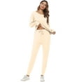 thumbnail image 3 of Uniexcosm Women’s Pajama Set Long Sleeve Top Pjs Lounge Sets with Pocket, 3 of 10