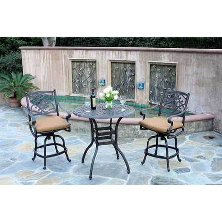 Meadow Decor Kingston 3 Piece Bar Set Meadow Decor This On Opens A Dialog That Displays Additional Images For Product With The Option To Zoom In Or Out