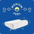 thumbnail image 4 of Sealy Dreamlife Contour Memory Foam Pillow, Standard, Adult, 4 of 10