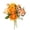 Orange, variant on European Style Artificial Peony, for Home Decor Indoor Fake Bouquet Faux Floral Arrangements Dining Table Centerpieces for Kitchen Party Decor