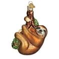 thumbnail image 2 of Old World Christmas Animal Collection Glass Blown Ornaments for Christmas Tree Sloth, 2 of 8