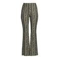 thumbnail image 5 of No Boundaries Juniors Print Flare Pants, 32" Inseam, Sizes XS-XXXL, 5 of 5