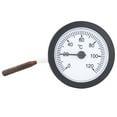 thumbnail image 2 of Dial Thermometer 0‑120°C Measuring Range Copper Sensor Clear Temperature Scale 52mm/2.0in Thermometer for Liquid, 2 of 22