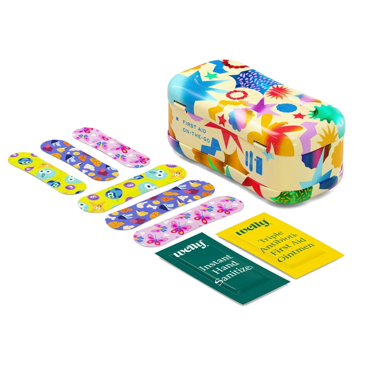 Welly Quick Fix Travel First Aid Kit, Bandages, Sanitizers Welly Quick Fix Travel First Aid Kit, Bandages, Sanitizers