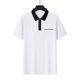 thumbnail image 4 of pstuiky camisetas de hombre, Top de verano para hombre, color liso, informal, holgado, cuello redondo y manga corta camisas casuales para hombre m, 4 of 8