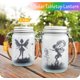 thumbnail image 4 of Schmetterlingsfee Im Einmachglas, Mostof 2 Stck Hngend Solar Laterne Lichter Fr Auen, Ip44 Wasserdicht Gartenleuchte Fr Draue (fee-farbe) (hy), 4 of 5