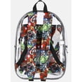 thumbnail image 2 of Marvel Avengers 17" Unisex Clear Backpack with Printed Laptop Sleeve, Black, 2 of 5