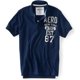 thumbnail image 1 of Aeropostale Aero New York Rugby Polo para Hombre, Azul, XX-Large, 1 of 1