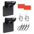 thumbnail image 1 of Soporte para Tuberías de Piscina, Soporte para Tuberías para Salida de Manguera Sobre el Suelo con para Cables, Accesorios para Piscinas, Color Negro, 1 of 5