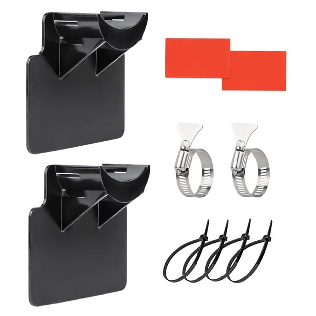 Soporte para Tuberías de Piscina, Soporte para Tuberías para Salida de Manguera Sobre el Suelo con para Cables, Accesorios para Piscinas, Color Negro