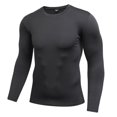 thumbnail image 3 of Autumn Spring Men Long Sleeve Sports Compression Basketball Running Tops Tight T Shirts Fast Drying Fitness GYM Base Layer Tops, 3 of 6