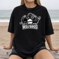 thumbnail image 3 of Stupid Canadian Wolf Bird - Hockey T-Shirt, 3 of 5