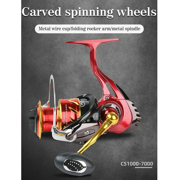 Carved Spool Fishing Reel Spinning Reel Metal Cnc Rocker Arm