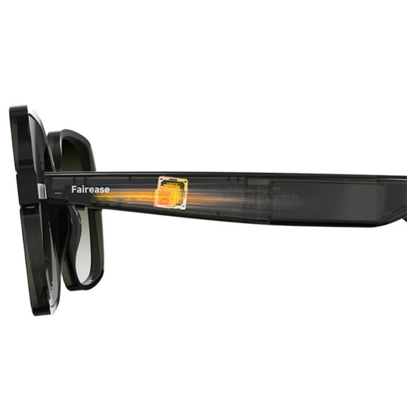 Fairease Smartglasses, Audio Smart Glasses with Blue Light Filter Lenses
