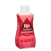Rit DyeMore Synthetic Fabric Dye – 7 fl oz Bottle, Color for Polyester, Nylon & Acrylic Surfaces- Racing Red