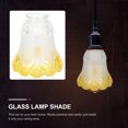 thumbnail image 2 of Small Lamp Shade Modern Frosted Glass Pendant Light Shade Indoor Light Cover, 2 of 6