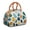 Citrus-10, variant on Vintage Psychedelic Lunch Tote – Artistic Abstract Design with Retro Colors, Insulated & Leakproof for Women Who Love Boho Vibes