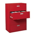 thumbnail image 2 of Sandusky Lee 600 Series 36" 4-Drawer Lateral File, Navy Blue, 2 of 7