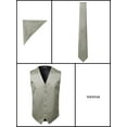 thumbnail image 4 of FashionOutfit Men's Classic Solid Suit Vest in Various Colors, 4 of 5