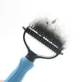 thumbnail image 2 of Pet Brush Stainless Steel Dematting Pet Comb Cat Shedding Tool Dog Comb, 2 of 5