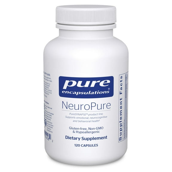 Pure Encapsulations NeuroPure | Hypoallergenic Supplement with Enhanced Support for Calmness and Stress Relief | 120 Capsules