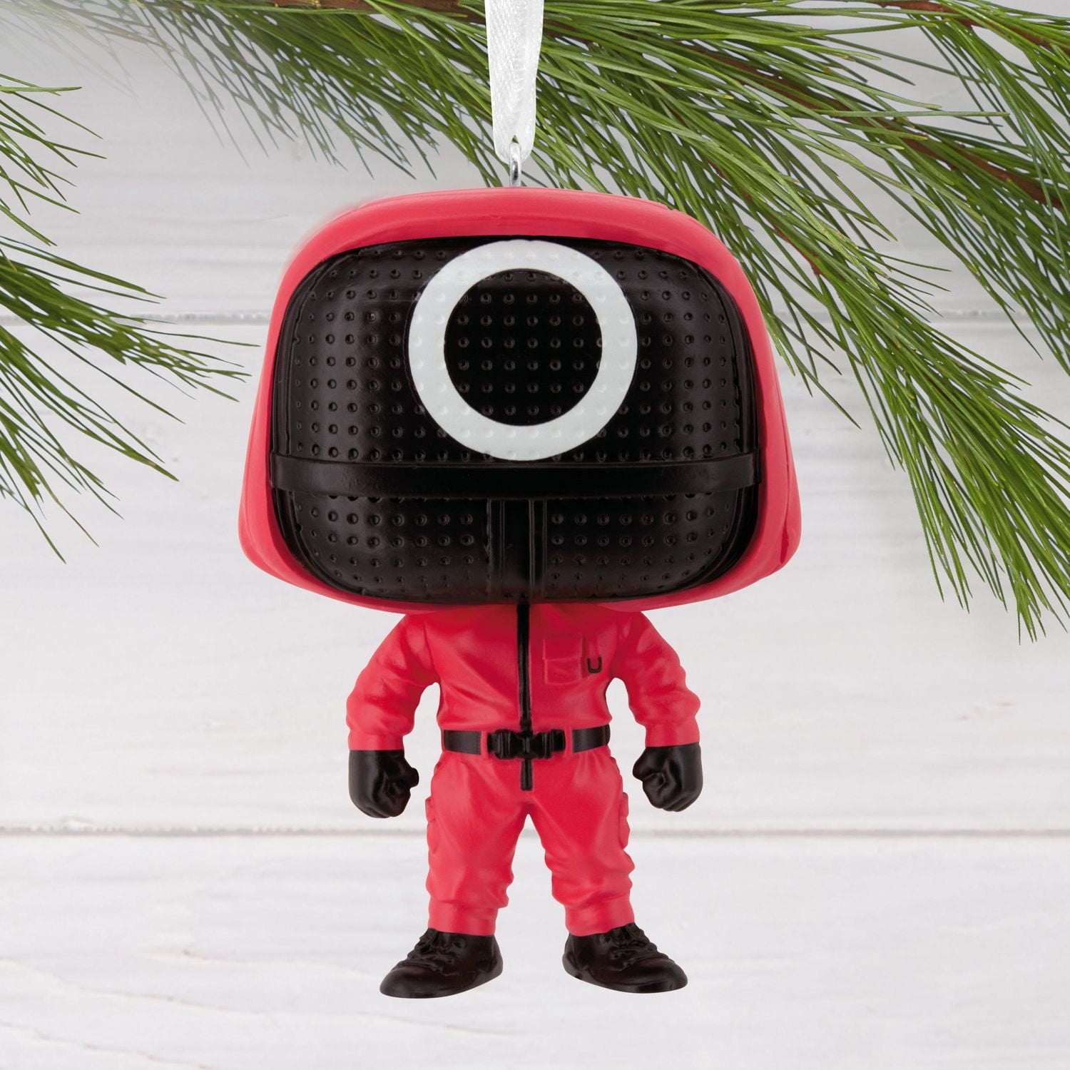 Hallmark Christmas Ornament (Squid Game Masked Worker Funko POP!)