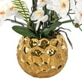 thumbnail image 3 of Vanity Art 29.13" H Artificial Orchid Floral Arrangement in Ceramics Vase, 3 of 7