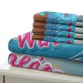 thumbnail image 5 of 3D Ice Cream Printed Comforter Cover Set Children Adult Unique Design Bedding Set Bedroom Decor,Full (80"x90"), 5 of 5