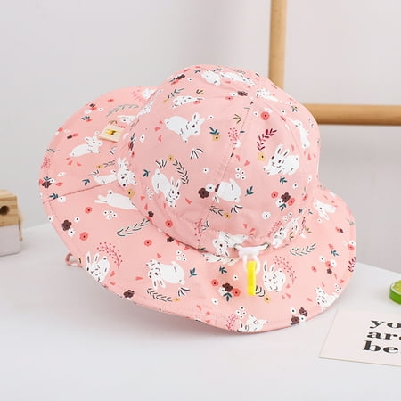 

Cathalem Swim Hat 1 Year Old Fisherman Girls Children Hat Sunhat Boys Cute Basin Baby Cartoon Hat Kids Hat Ski Set Toddler Hat Pink One Size