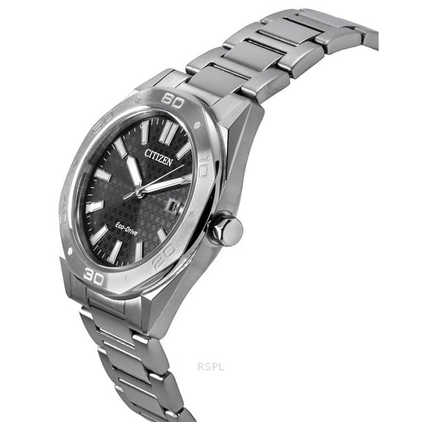 Citizen Eco-Drive Stainless Steel Black Dial BM7630-80E 100M Men's Citizen Eco-Drive Stainless Steel Black Dial BM7630-80E 100M Men's