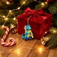 thumbnail image 7 of AOMXGD A-Z 26 Letter Acrylic Christmas Ornament, 2D Flat Custom Letter Hanging Pendant For Christmas Tree, Wreath, Indoor Holiday Decor & Gift Tags, 7 of 7