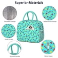 thumbnail image 3 of Watermelon Pattern Insulated Cooler Backpack Leakproof Lunch Bag with Cute Sunshine and Geometric Design for Outdoor Adventures, 3 of 6
