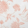 thumbnail image 2 of 20" x 14" Simply Daisy Traditional Bird Floral Polyester Accent Pillow, Blush Qty 1, 2 of 3