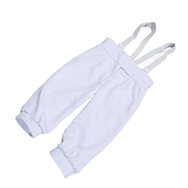 Pantalones de Esgrima de Sabre Foil Epee Saber Pantalones de Atrenamiento de Estilo Recortado Tel de Estilo Recortado Para 42 Tamaña 150 A 155 cm 40 kg